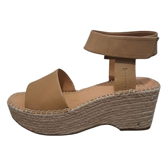 Frye & Co. Amber Espadrille Wedge Chunky Boho Platform Ankle Strap Sandal Sz 10 - Picture 6 of 16